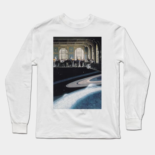 Space tourism Long Sleeve T-Shirt by Lerson Pannawit